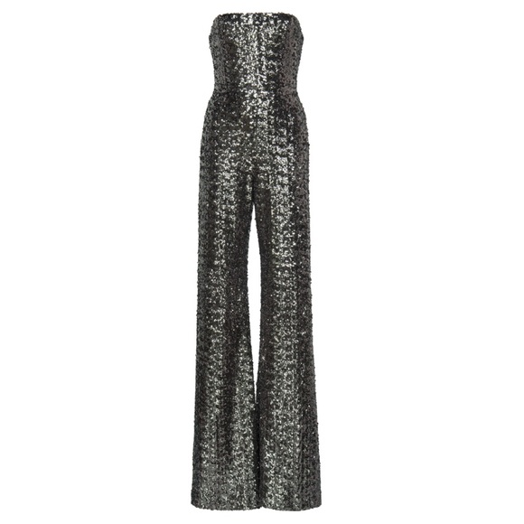 Alexis Carleen Strapless Sequin Jumpsuit - Picture 2 of 3